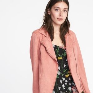 Old Navy Pink/Muave Moto Jacket